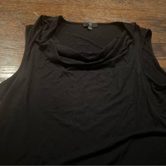 J.Crew 365 Gray Cowl Neck Short Sleeve Modal Blend Snap Bodysuit Size Medium - Picture 2 of 4